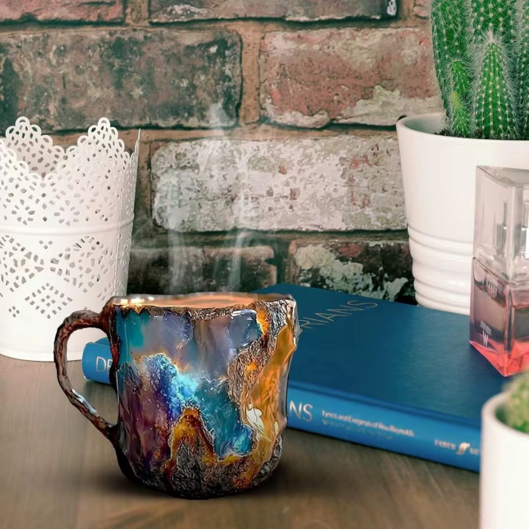 Crystal Mineral Coffee Mug – Gemstone-Inspired Drinkware
