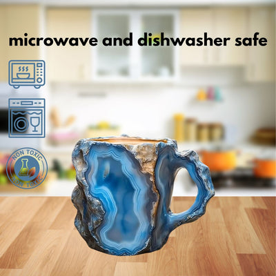 Crystal Mineral Coffee Mug – Gemstone-Inspired Drinkware