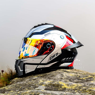 Dual-Lens Modular Helmet ORZ – DOT and ECE Approved