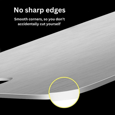 Titanium Cutting Board – Antibacterial & Knife-Friendly Design