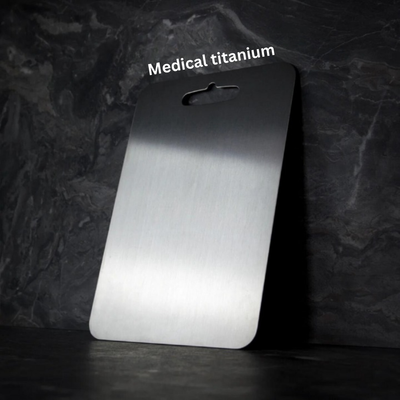Titanium Cutting Board – Antibacterial & Knife-Friendly Design