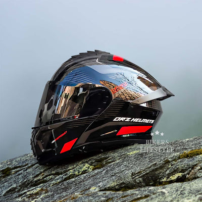 Dual-Lens Modular Helmet ORZ – DOT and ECE Approved