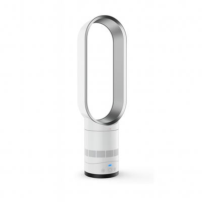 Bladeless Tower Fan & Heater – 2-in-1 Air Cooler