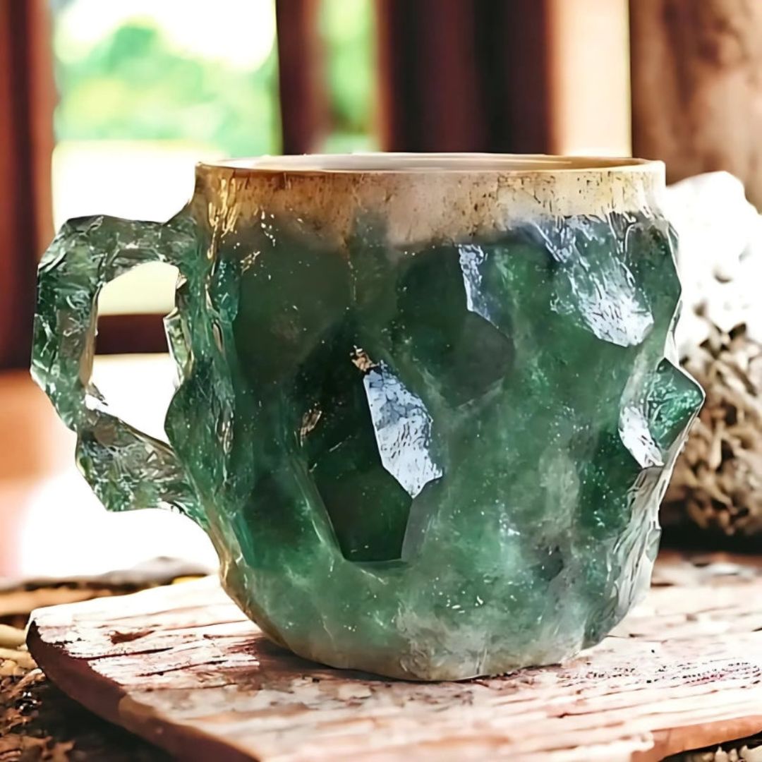 Crystal Mineral Coffee Mug – Gemstone-Inspired Drinkware