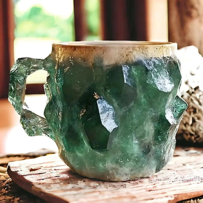 Crystal Mineral Coffee Mug – Gemstone-Inspired Drinkware