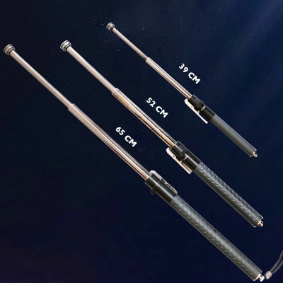 Automatic Hiking Walking Stick Safety Trekking Pole with LED Light