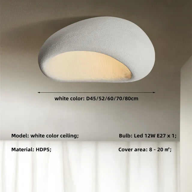 ZenGlow - Wabi Sabi Ceiling  Lights for a Serene Ambiance
