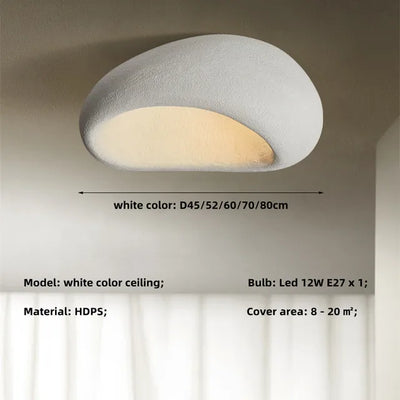 ZenGlow - Wabi Sabi Ceiling  Lights for a Serene Ambiance