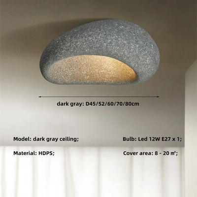 ZenGlow - Wabi Sabi Ceiling  Lights for a Serene Ambiance