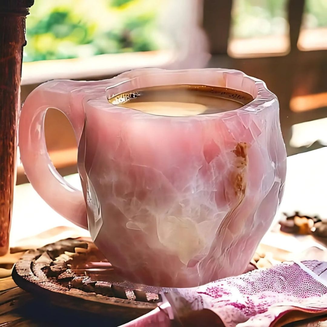 Crystal Mineral Coffee Mug – Gemstone-Inspired Drinkware