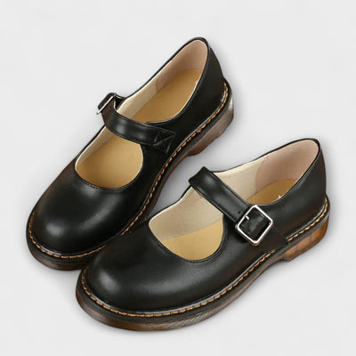 Strap Shoes for Women – Rounded Front and Secure Closure