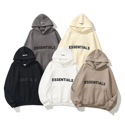 Unisex Hoodie Fluffy with Kangaroo Pocket and Hood Cotton