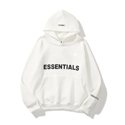 Unisex Hoodie Fluffy with Kangaroo Pocket and Hood Cotton