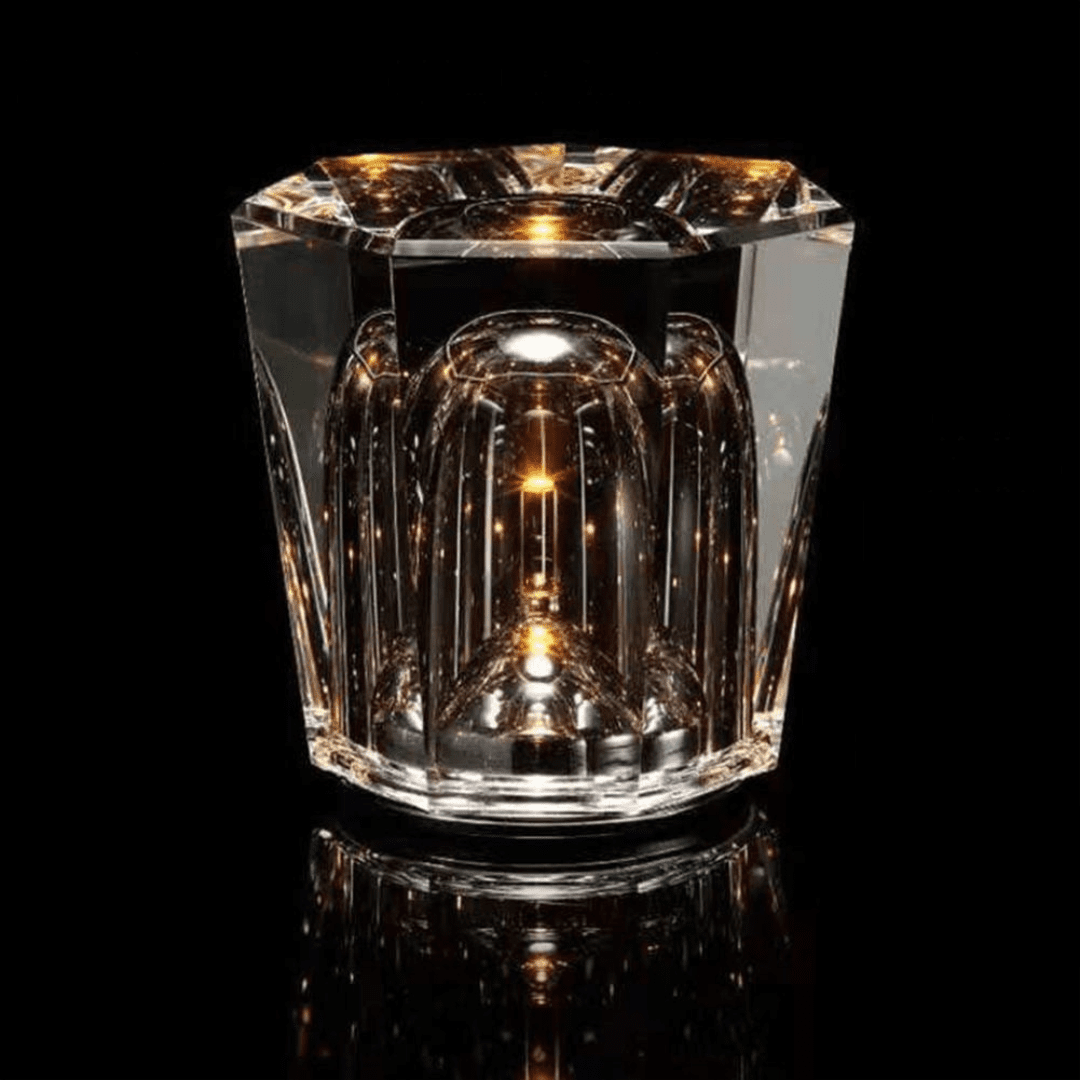 Crystal LED Table Lamp Warm White Light