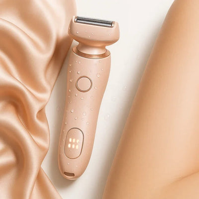 Women's Electric Pubic Hair Trimmer – Rechargeable Bikini Line Shaver for Sensitive Skin