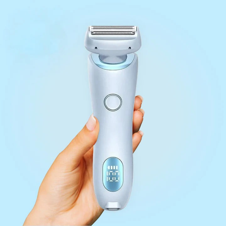 Women's Electric Pubic Hair Trimmer – Rechargeable Bikini Line Shaver for Sensitive Skin