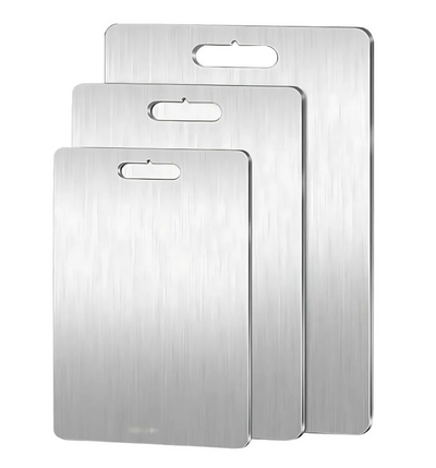 Titanium Cutting Board – Antibacterial & Knife-Friendly Design