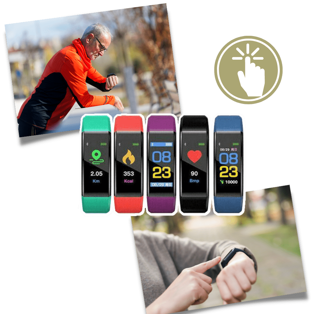Smartwatch with Health Tracking for Seniors