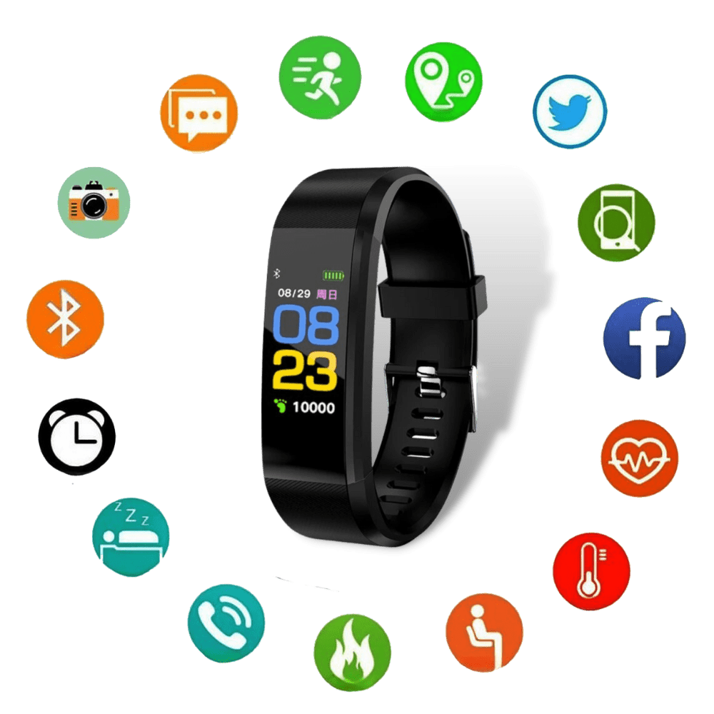 Smartwatch with Health Tracking for Seniors