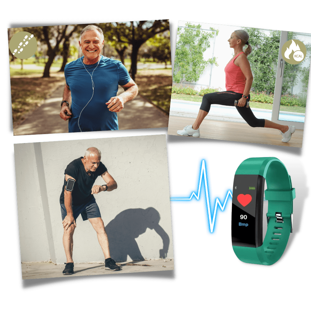 Smartwatch with Health Tracking for Seniors