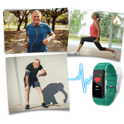 Smartwatch with Health Tracking for Seniors
