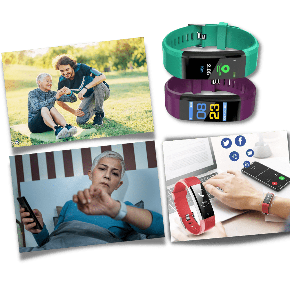 Smartwatch with Health Tracking for Seniors