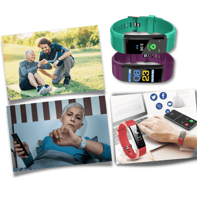 Smartwatch with Health Tracking for Seniors