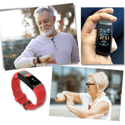 Smartwatch with Health Tracking for Seniors